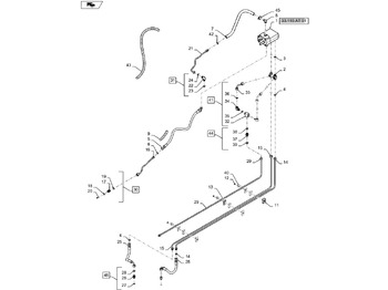 Brake valve NEW HOLLAND