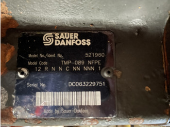 Hydraulic pump for Agricultural machinery Pompa jazdy hydrostat Sauer Danfoss 521960 TMP-089 NFPE: picture 5