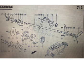 Spare parts CLAAS