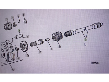 Spare parts JOHN DEERE