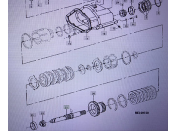 Spare parts JOHN DEERE