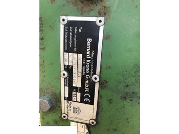 Spare parts for Square baler Krone Big Pack 120-80 listwy rotora: picture 2