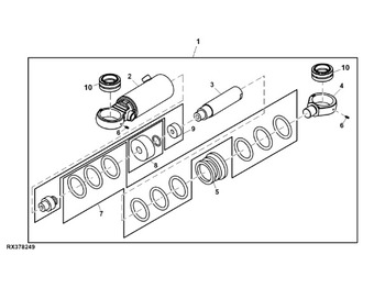 Hydraulic cylinder JOHN DEERE