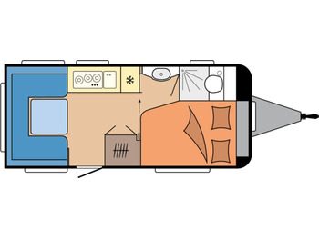 Caravan Hobby De Luxe 460 UFe 2026 1500kg. Ambiente: picture 2