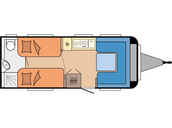 Caravan Hobby Excellent Edition 540 WLU 2026 2000kg.,: picture 2