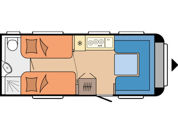 New Caravan Hobby Excellent Edition 540 WLU PICO AUTARK 2000kg.: picture 3 New Caravan Hobby Excellent Edition 540 WLU PICO AUTARK 2000kg.: picture 3