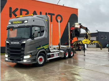 Timber truck SCANIA R 650