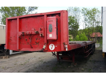 Dropside/ Flatbed semi-trailer ACTM 28 M ROZSUWANA 3 OSIE SKRĘTNE ORYGINAŁ: picture 2