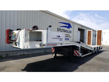 Low loader semi-trailer