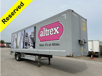 Closed box semi-trailer RENDERS