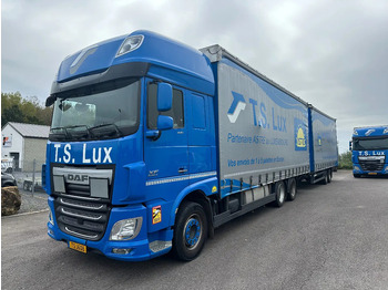 Curtainsider truck DAF XF 440