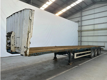 Dropside/ Flatbed semi-trailer KRONE SD