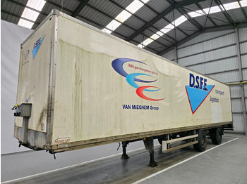 Closed box semi-trailer TROUILLET
