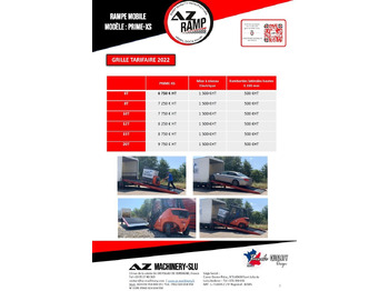 New Loading ramp AZ RAMP-PRIME XS-10 .  Industrial  Loading Ramp: picture 4