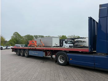 Dropside/ Flatbed semi-trailer Schwarzmüller SPA 3/E Plattform Auflieger mit Schwerlastwinden: picture 4