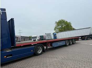 Dropside/ Flatbed semi-trailer Schwarzmüller SPA 3/E Plattform Auflieger mit Schwerlastwinden: picture 3