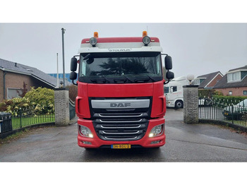 Tractor unit DAF XF 410 HOLLAND TRUCK KIPPER HYDRAULIC AND BLOWER: picture 2
