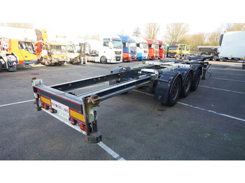 Container transporter/ Swap body semi-trailer Renders 3 AXLE EXTENDABLE CONTAINER TRANSPORT TRAILER: picture 5