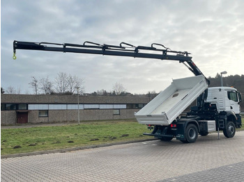 Tipper, Crane truck MAN TGS 18.400 TG3 4x4 Euro6e  Hiab X-HiDuo 138DS-4: picture 4