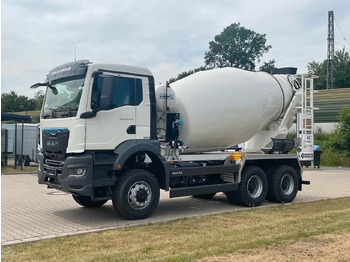 Concrete mixer truck MAN TGS 33.440 6X4 / 6X6 /Euro6e EuromiX EM 8: picture 2