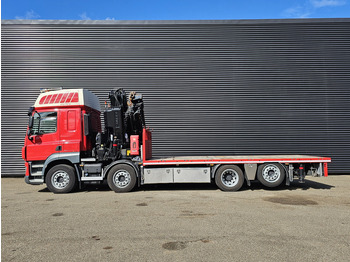 Crane truck DAF CF 460 8x2/6 / FASSI 82 t/m CRANE / KRAN - 18.3 mtr: picture 3