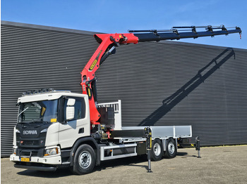 Crane truck SCANIA P 410