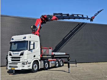 Crane truck SCANIA R