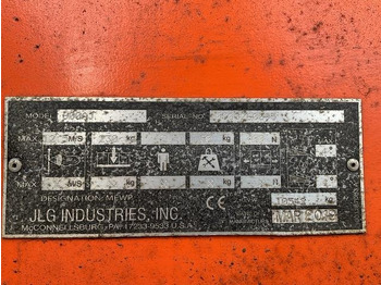 Articulated boom JLG 600AJ: picture 5