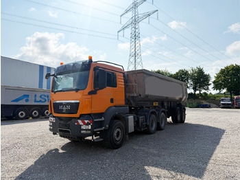 Tipper MAN TGS 26.480 SZM 6x4 mit Kippauflieger: picture 2