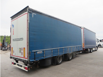 Curtainsider truck Renault T480 SC 6x2 Tandem jumbo 116m3: picture 3