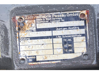 Axle and parts for Construction machinery Liebherr LH 551 Achse 411/LK: picture 3