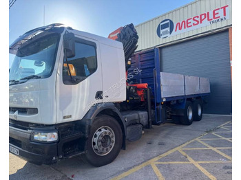 Dropside/ Flatbed truck RENAULT Premium 370