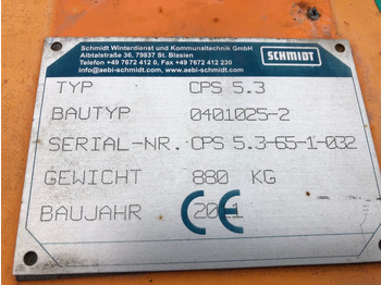 Snow plough SCHMIDT Side snow plow CPS 5.3: picture 5 Snow plough SCHMIDT Side snow plow CPS 5.3: picture 5