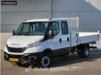 Flatbed van Iveco Daily 35C16 3.0L Open Laadbak met Kist Dubbel Cabine Dubbellucht 3,5t Trekhaak Navi Airco Cruise Camera Euro6 Pritsche Pickup Open Box: picture 3