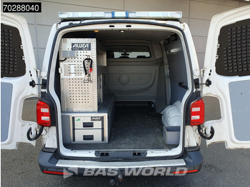 Small van Volkswagen Transporter 150PK Dubbel Cabine Automaat L2H1 Navi Trekhaak Airco Cruise Parkeersensoren Werkplaatsinrichting L2 DC Mixto Doka 4m3 Airco Trekhaak: picture 3