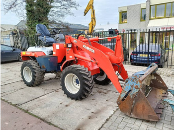 Wheel loader Kubota R 520 shovel wiellader loader lader met bak/vorken: picture 3
