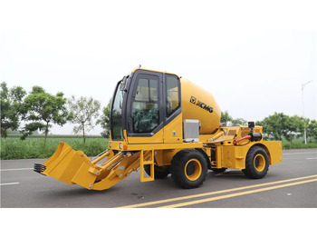 New Concrete mixer truck XCMG official SLM3500S 3.5m3 small mobile self loading concrete mixer price list: picture 4