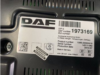 Tachograph for Truck DAF XF 106 1973169   DAF XF 106 truck: picture 2