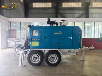 Stationary concrete pump