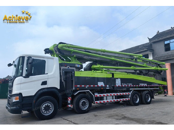 Concrete pump truck ZOOMLION ZOOMLION 2019 ZOOMLION 56X-6RZ 56M Scania P450 8x4【ACHIEVE】TOP CONDITION!!!: picture 3