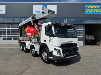 Concrete mixer truck VOLVO FMX-420 8x4 Liebherr 9m3 mit FB 17M: picture 3