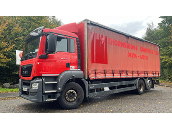 Curtainsider truck MAN TGS 26.320: picture 2