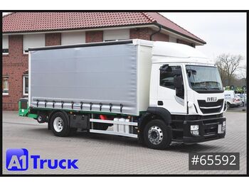Curtainsider truck Iveco Stralis 360, Stapler, Mitnahmestapler, ADR, Gas: picture 1