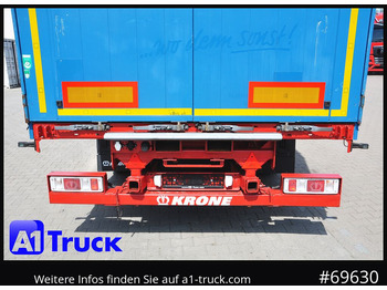 Curtainsider semi-trailer KRONE SD 27, Papier, Staplerhalterung, Bordwand, Lenkachse: picture 4