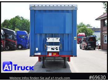 Curtainsider semi-trailer KRONE SD 27, Papier, Staplerhalterung, Bordwand, Lenkachse: picture 2