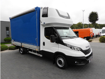 Curtain side van IVECO DAILY 35S18 TARPAULIN LIFT 8 PALLETS WEBASTO CRUISE CONTROL LED LIGHTS AIR CONDITIONING  180HP: picture 4
