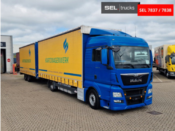 Curtainsider truck MAN TGX 18.440 4X2 LL-U/ Intarder /Hubdach/Durchlade: picture 3