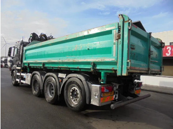 Tipper, Crane truck MAN TGS 35.440 8X4 TRIPLE NL TRUCK: picture 4