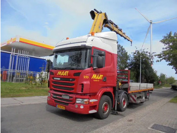 Scania G480 8X2 RETARDER NL TRUCK on lease Scania G480 8X2 RETARDER NL TRUCK: picture 1