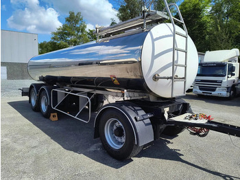 Tank trailer for transportation of milk ETA 16500L INSULATED INOX TANK - 1 COMP: picture 3